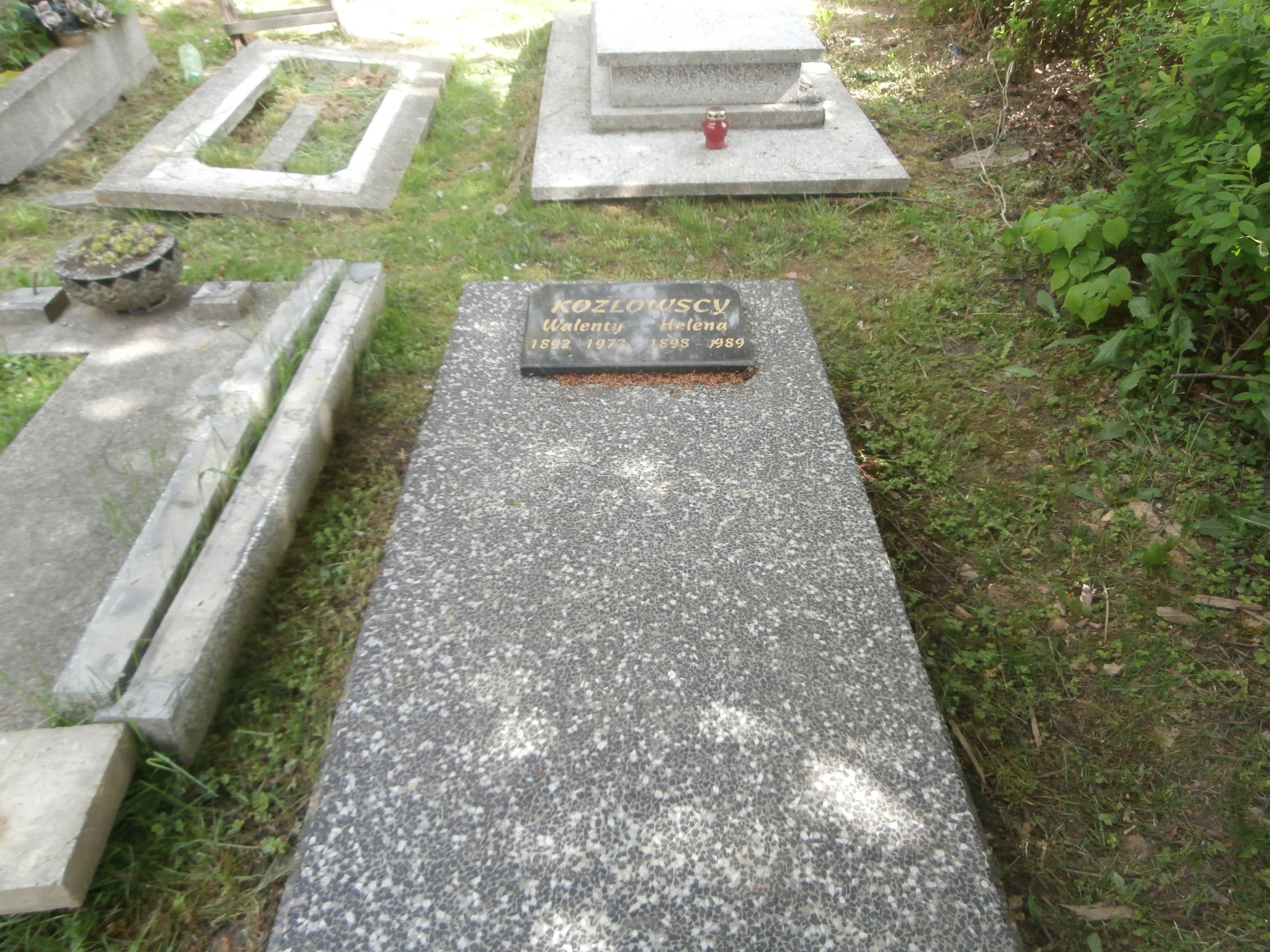 Grób Wincenty (Walenty) Kozłowski