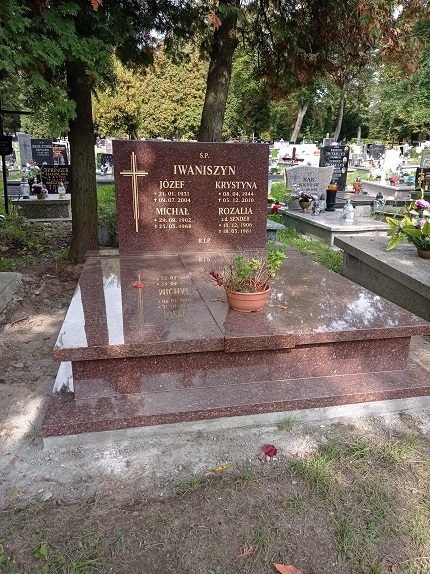 Rozalia Iwoniszyn 1906 Bytom - Grobonet - Wyszukiwarka osób pochowanych