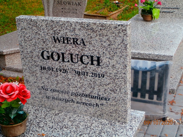 Grób Wiera Goluch