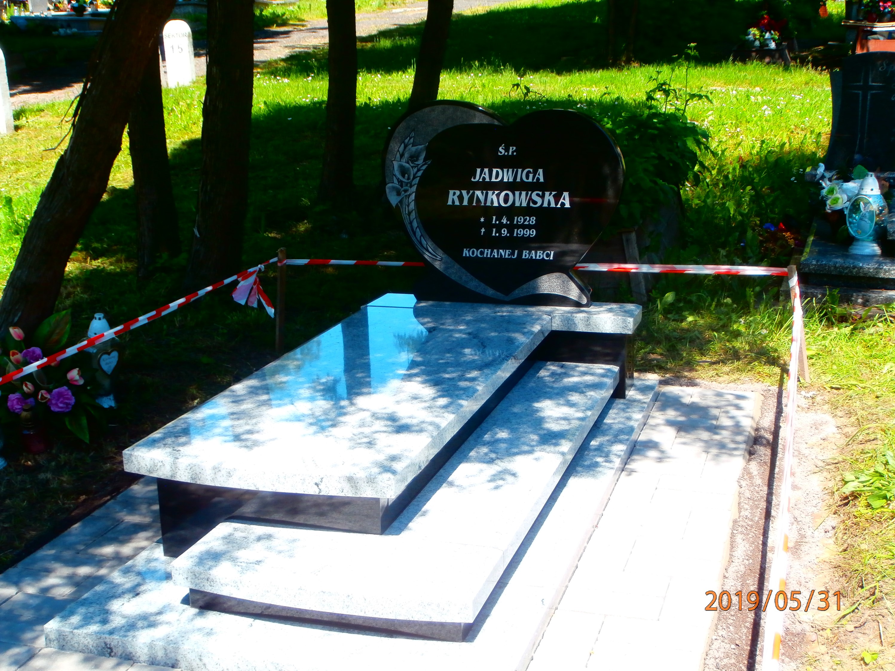 Grób Jadwiga Rynkowska