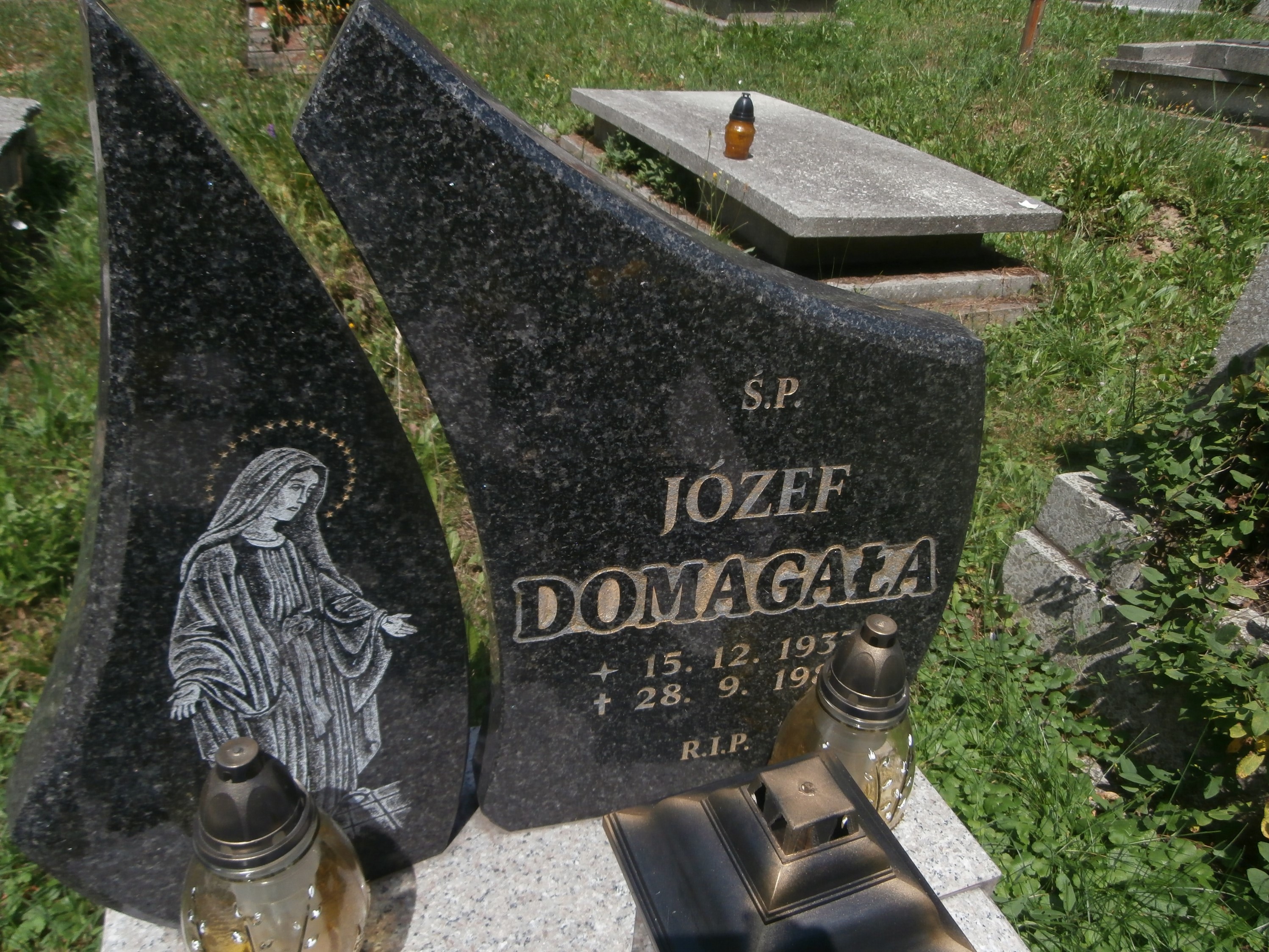 Józef Domagała 1937 Bytom - Grobonet - Wyszukiwarka osób pochowanych
