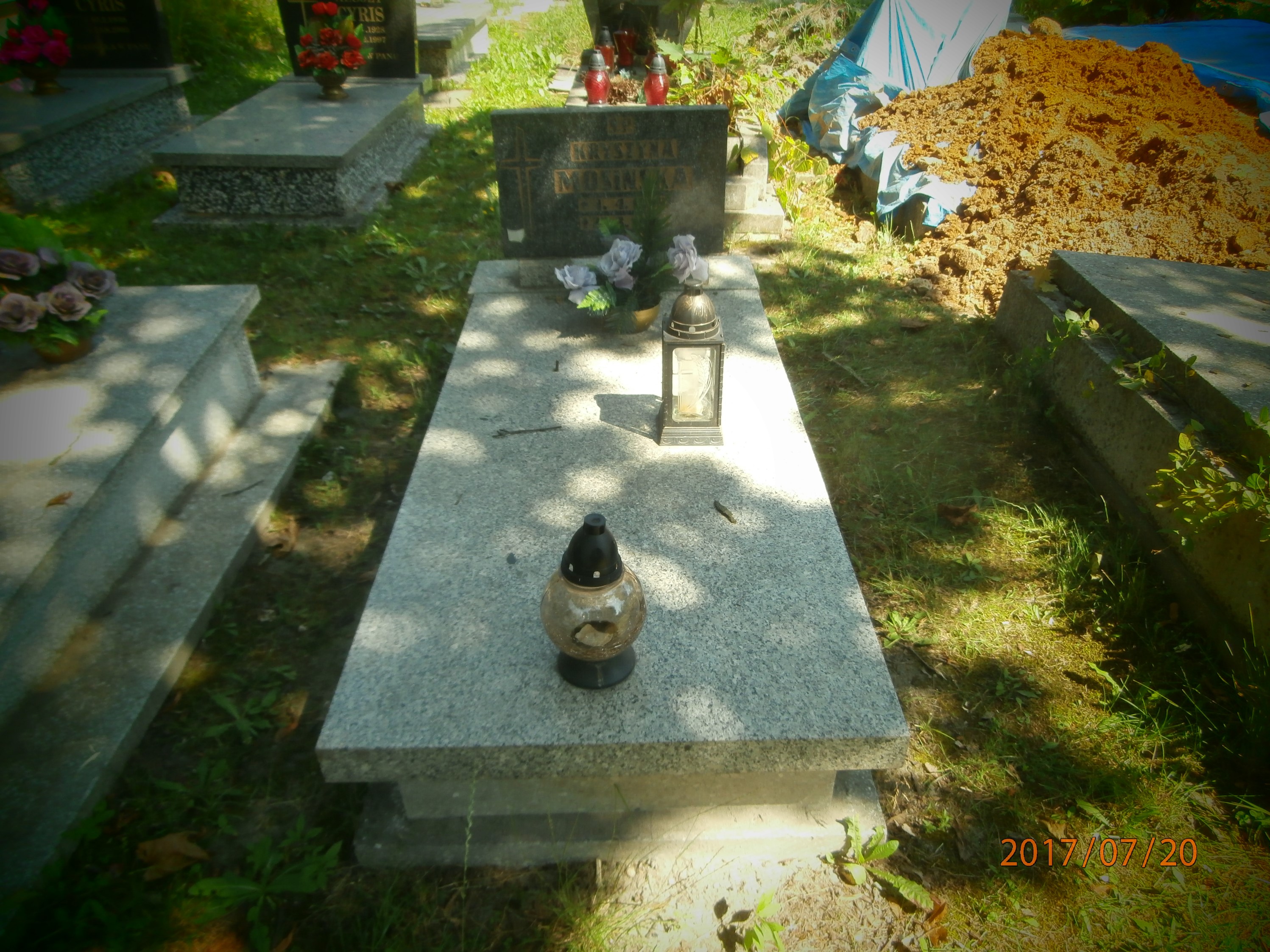 Grób Krystyna Mosińska