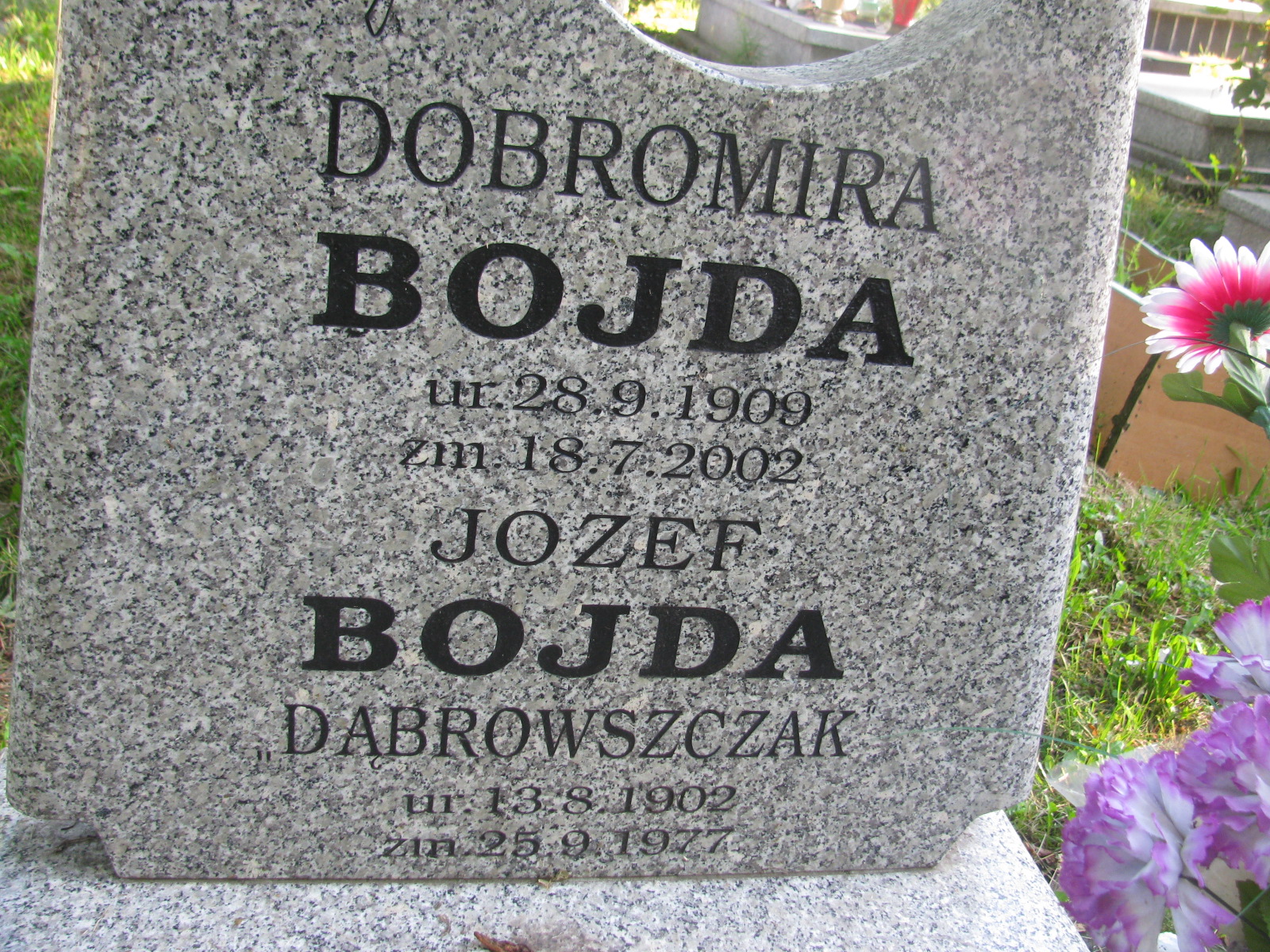 Dobromira Bojda 1909 Bytom - Grobonet - Wyszukiwarka osób pochowanych