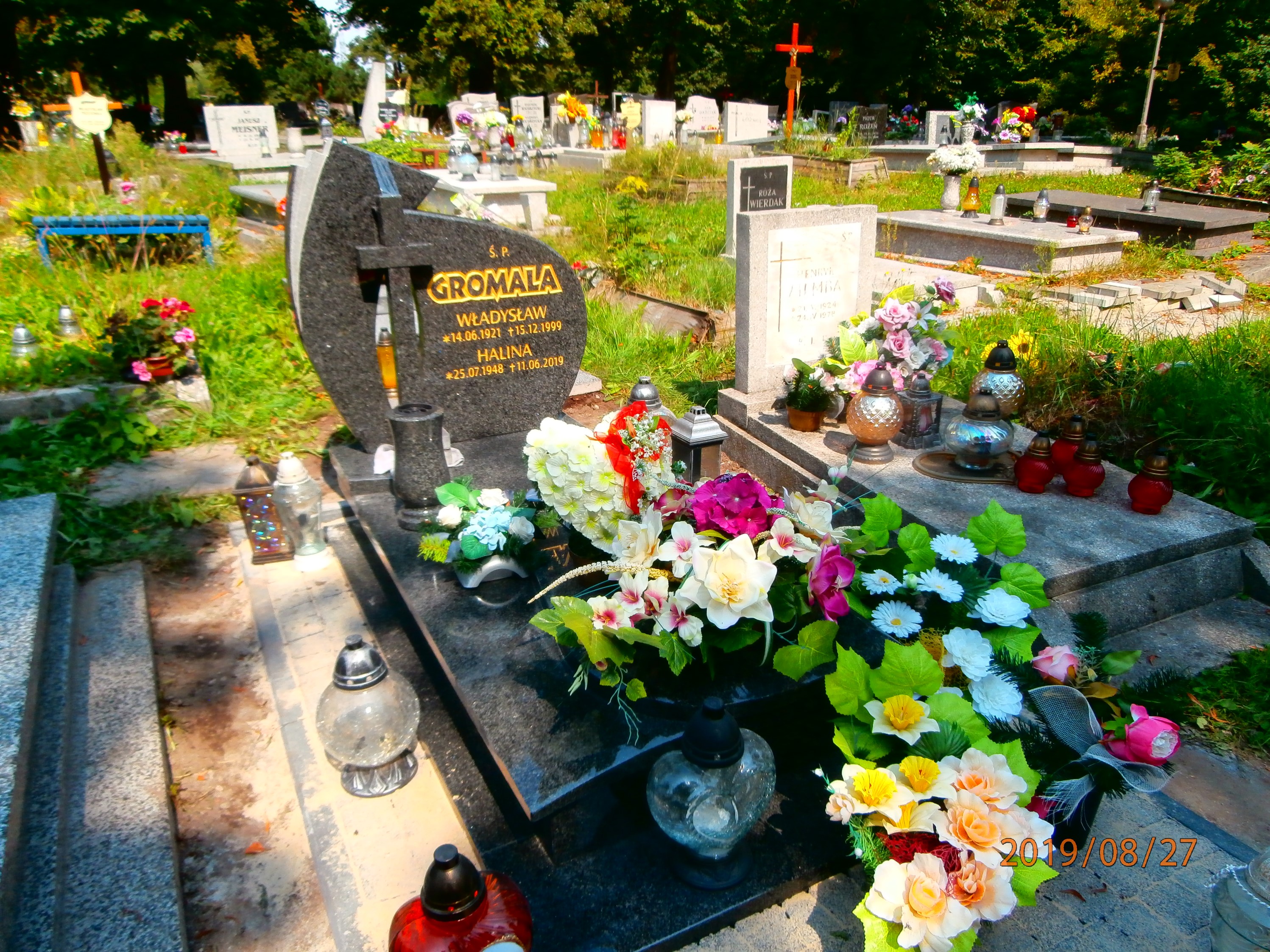 Władysław Gromala 1921 Bytom - Grobonet - Wyszukiwarka osób pochowanych