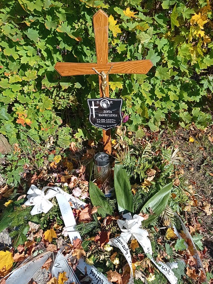 Grób Zofia Hawrylenia