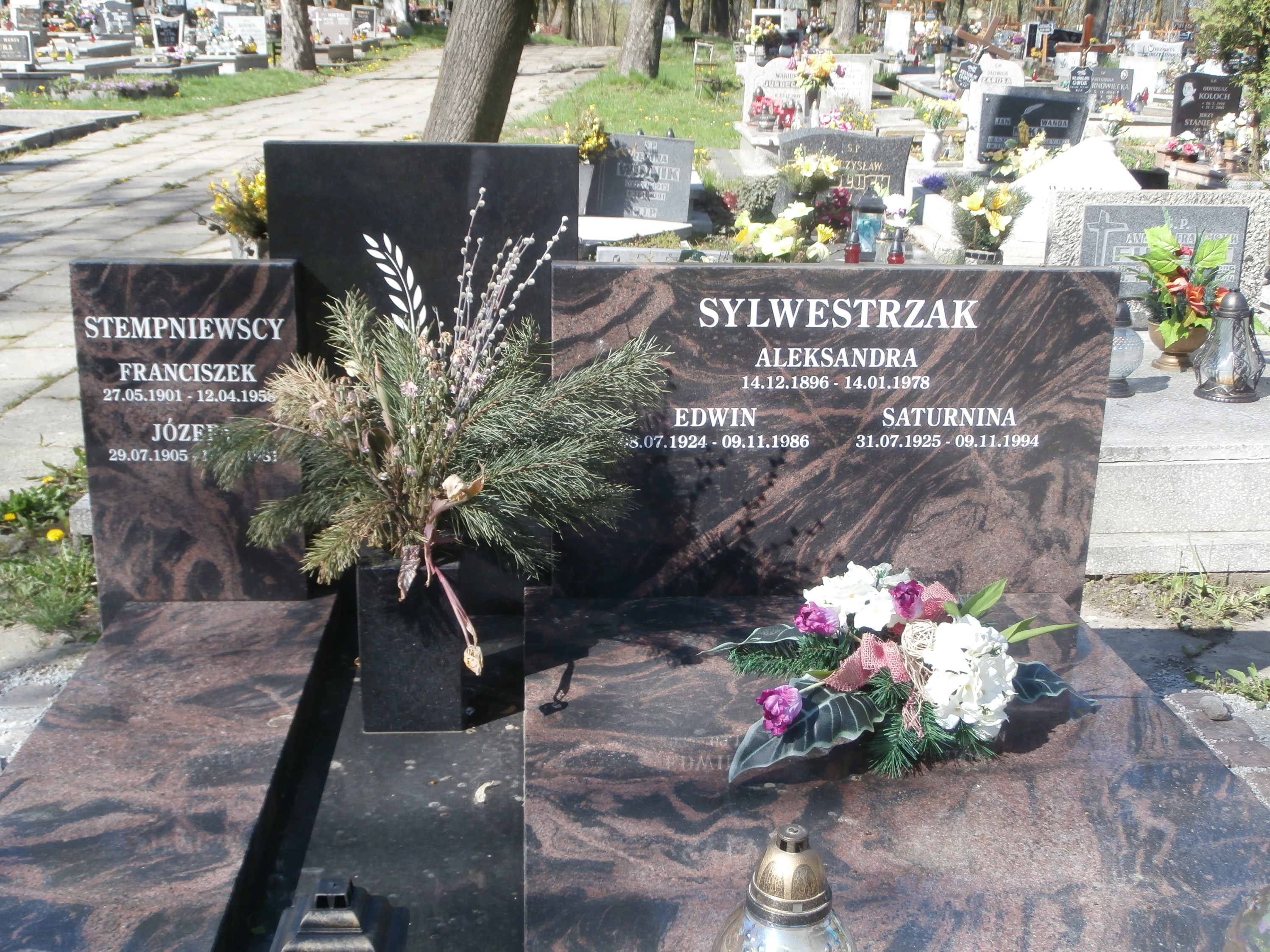 Edwin Sylwestrzak 1924 Bytom - Grobonet - Wyszukiwarka osób pochowanych