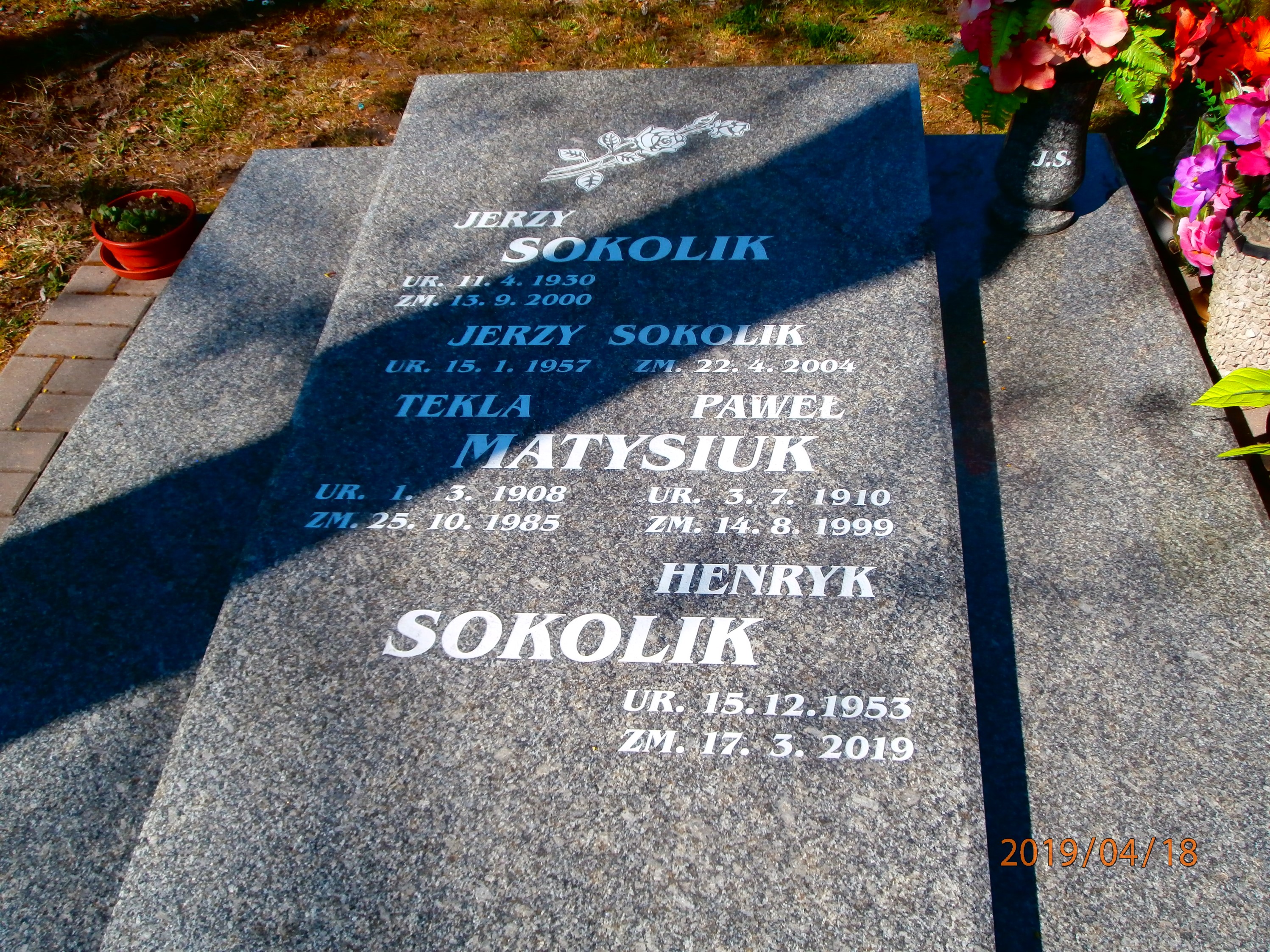 Henryk Sokolik 1953 Bytom - Grobonet - Wyszukiwarka osób pochowanych