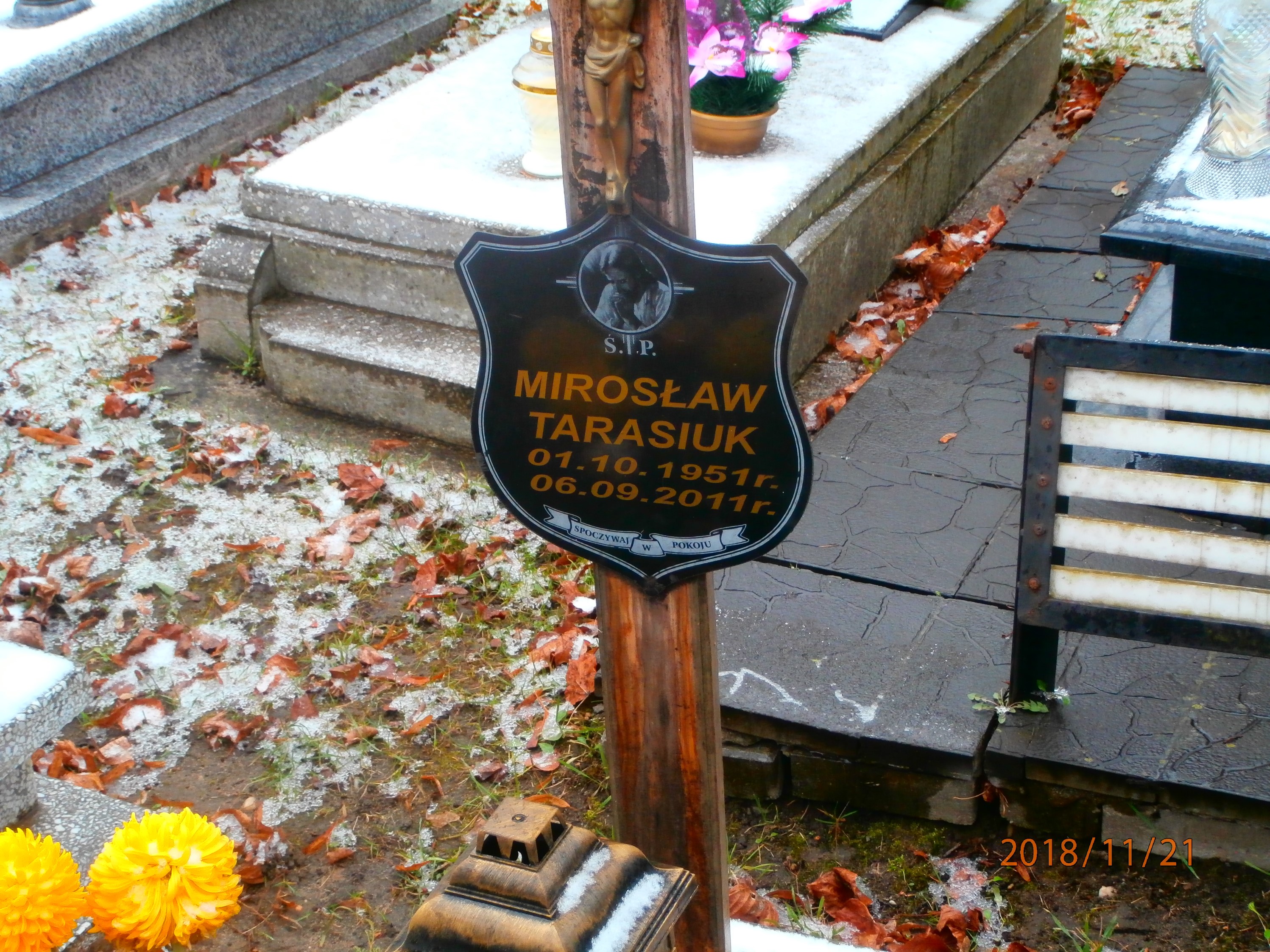 Grób Mirosław Tarasiuk