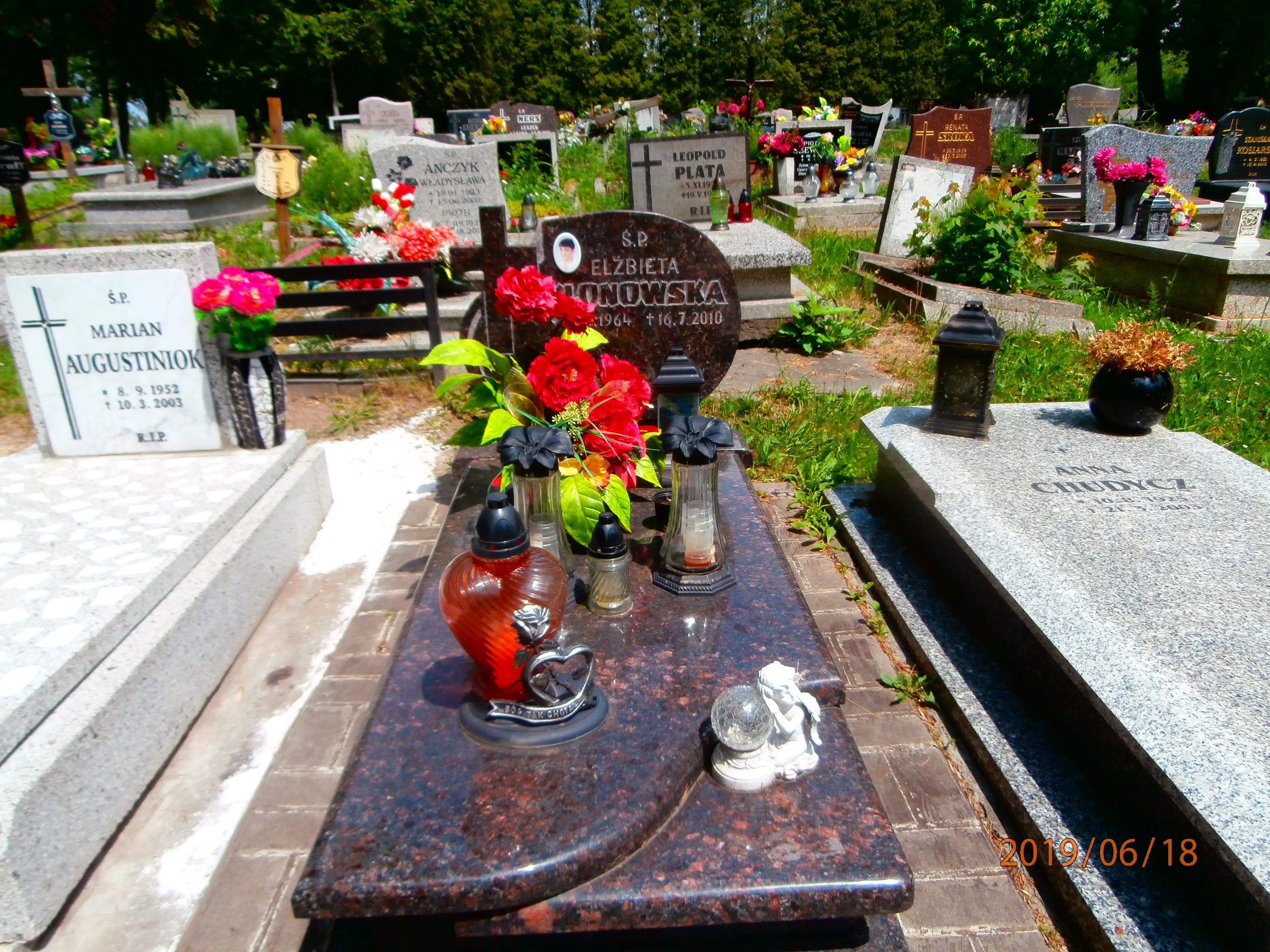 Elżbieta Klonowska 1964 Bytom - Grobonet - Wyszukiwarka osób pochowanych