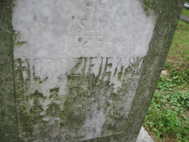Józef Hordziejewski 1944 Bytom - Grobonet - Wyszukiwarka osób pochowanych