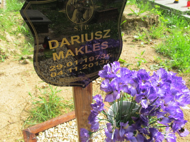 Dariusz Makles 1973 Bytom - Grobonet - Wyszukiwarka osób pochowanych