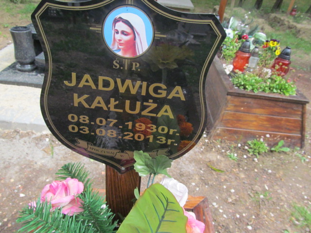 Jadwiga Kałuża 1930 Bytom - Grobonet - Wyszukiwarka osób pochowanych