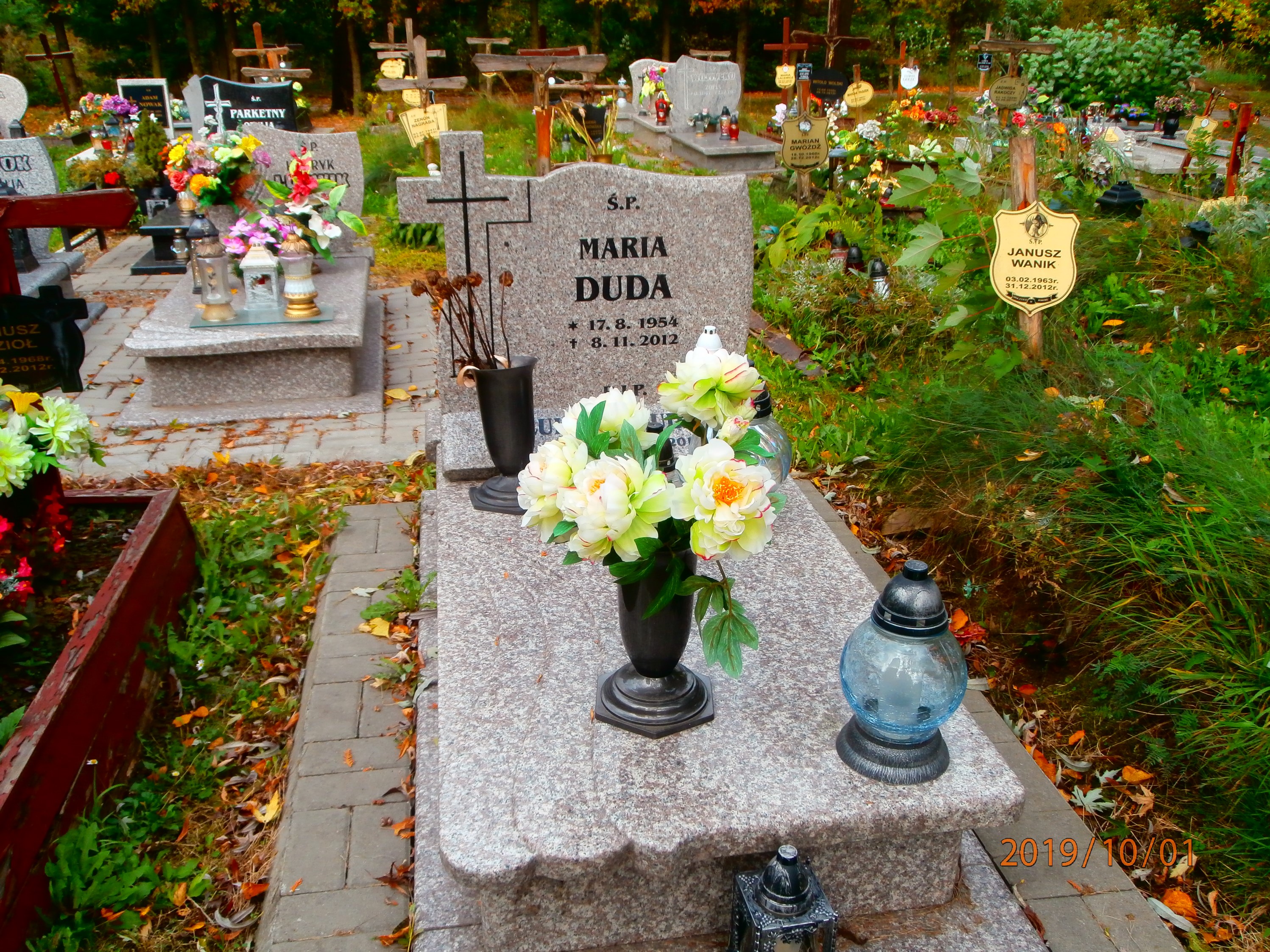 Grób Maria Duda