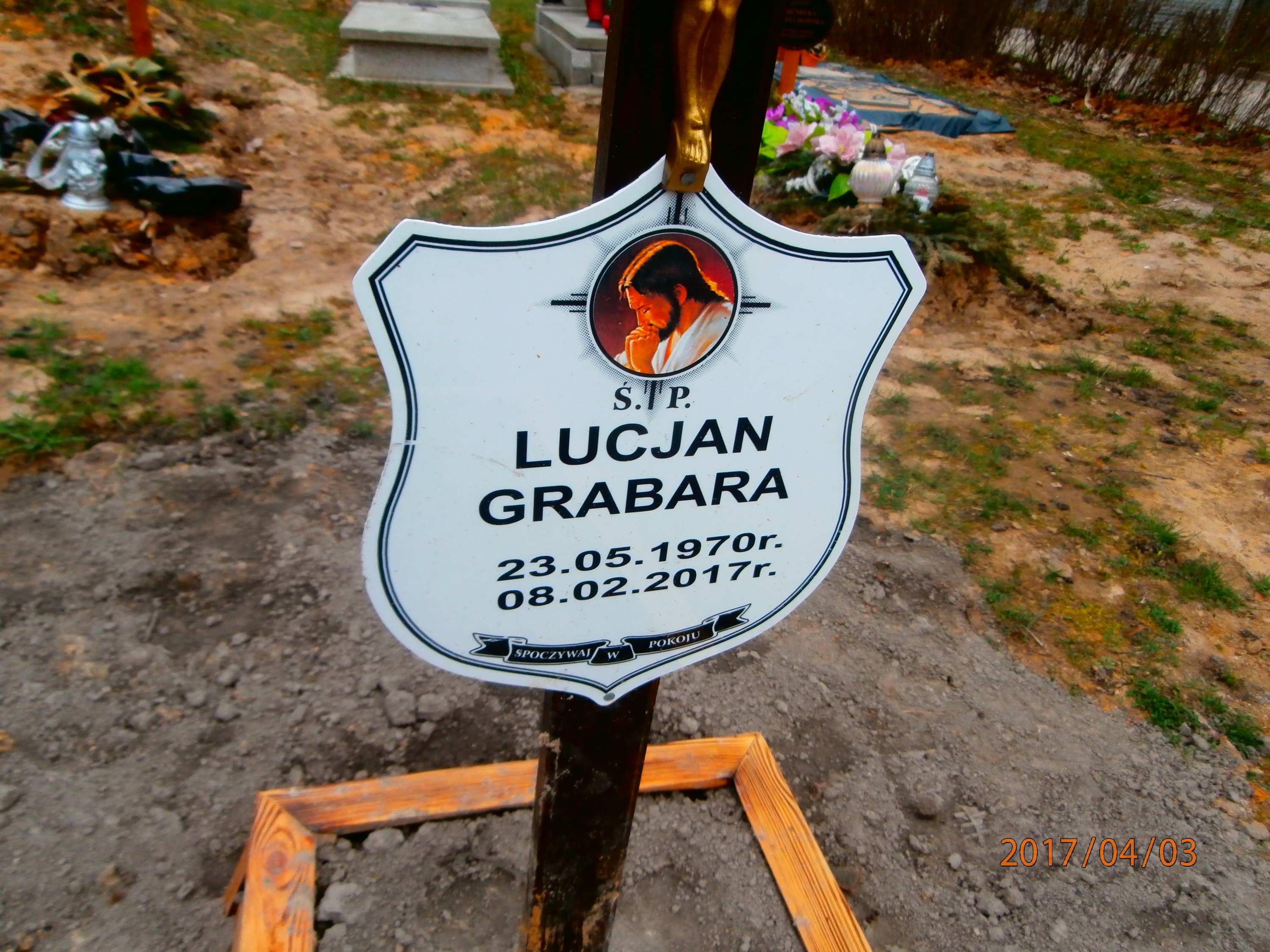 Lucjan Grabara 1970 Bytom - Grobonet - Wyszukiwarka osób pochowanych