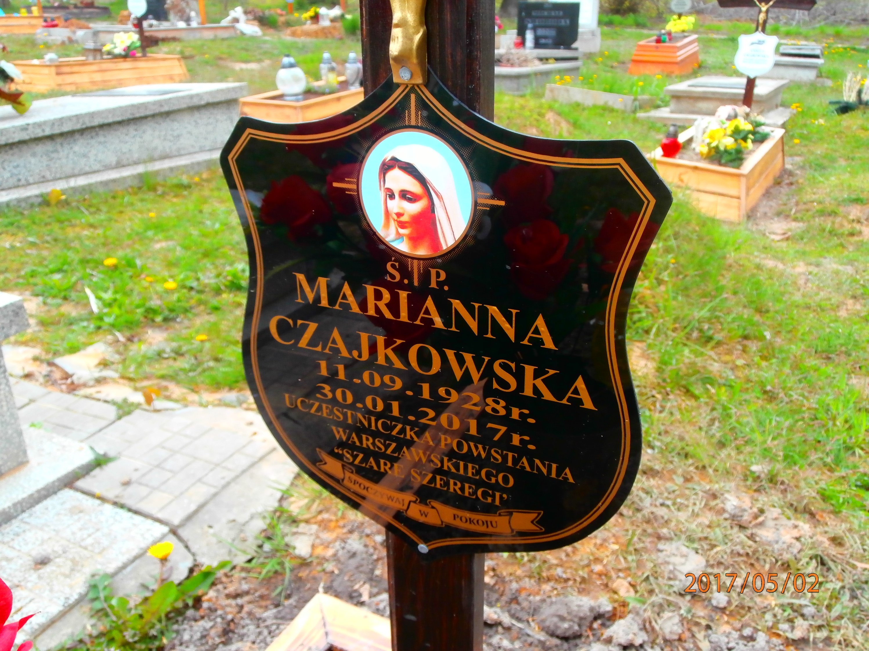Grób Marianna Czajkowska