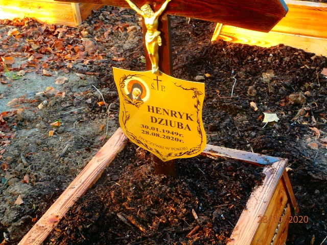 Grób Henryk Dziuba