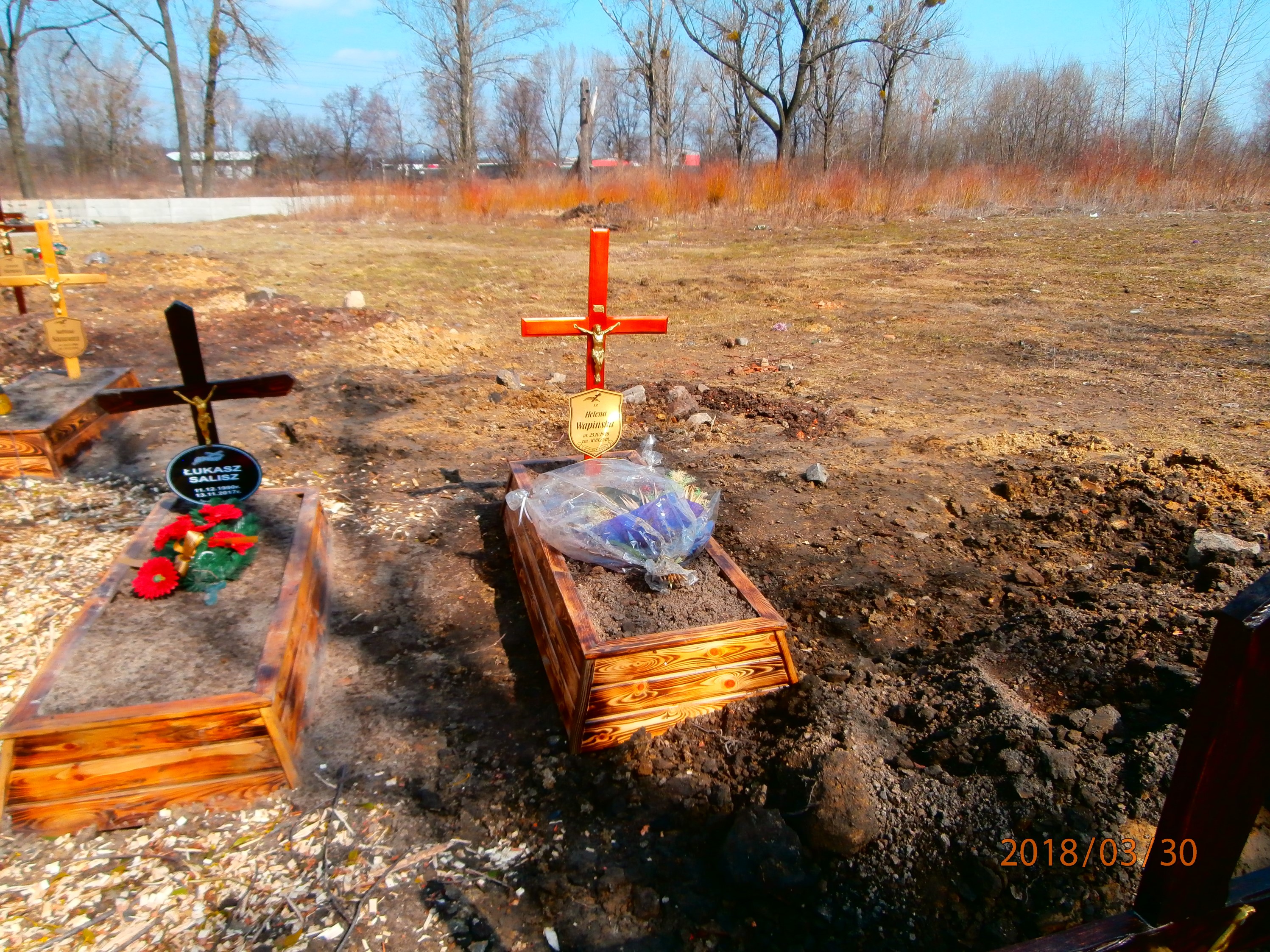 Grób Helena Wapińska