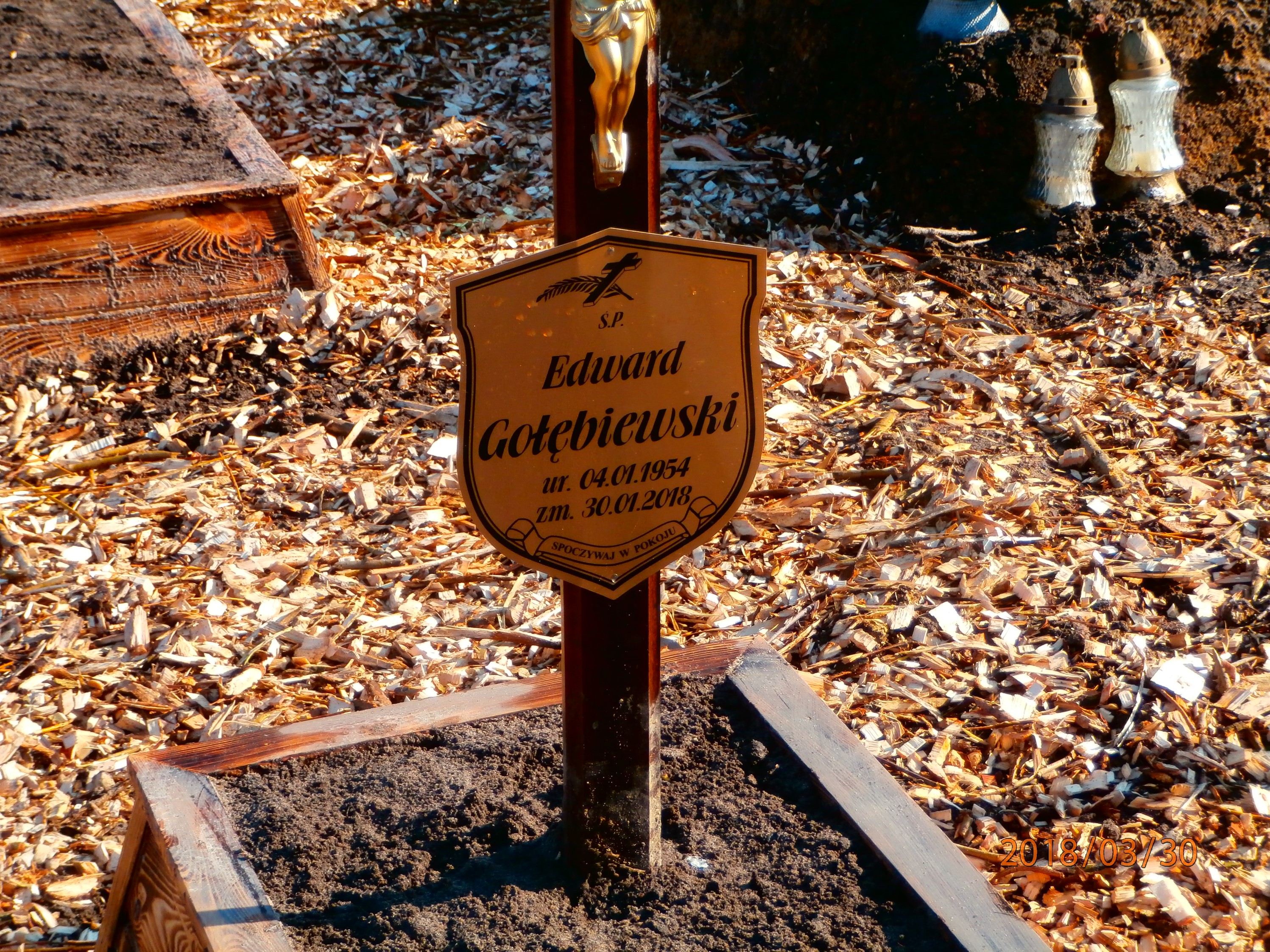 Grób Edward Gołębiewski