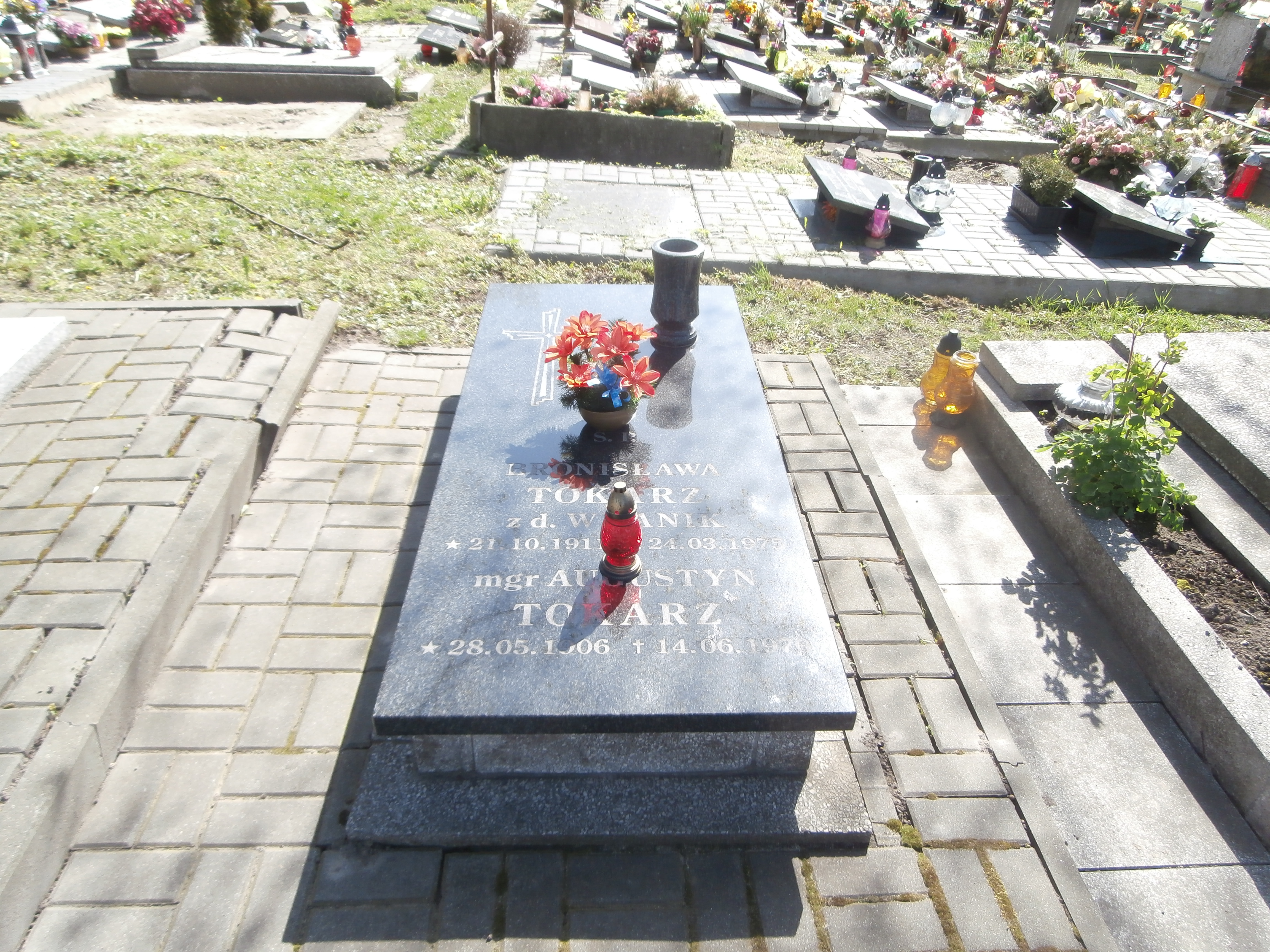 Bronisława Tokarz 1911 Bytom - Grobonet - Wyszukiwarka osób pochowanych