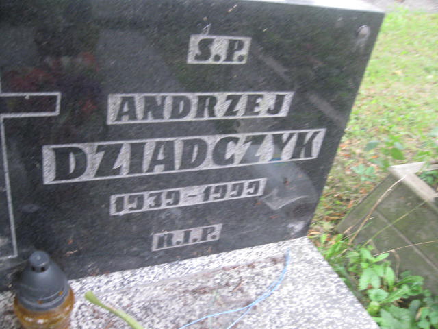 Andrzej Dziadczyk 1939 Bytom - Grobonet - Wyszukiwarka osób pochowanych