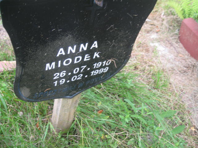 Anna Miodek 1910 Bytom - Grobonet - Wyszukiwarka osób pochowanych