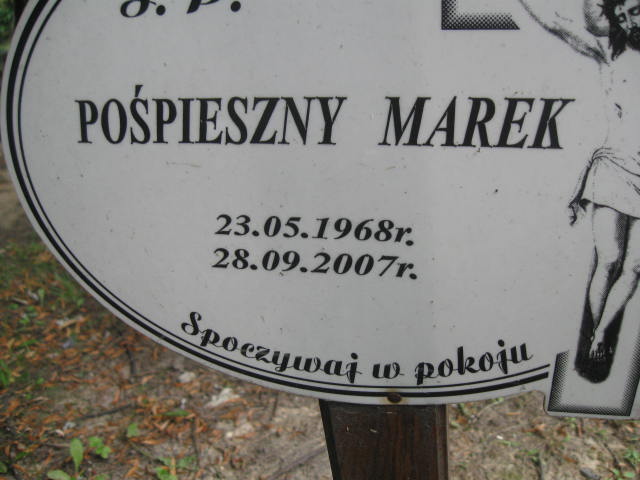 Marek Pośpieszny 1968 Bytom - Grobonet - Wyszukiwarka osób pochowanych