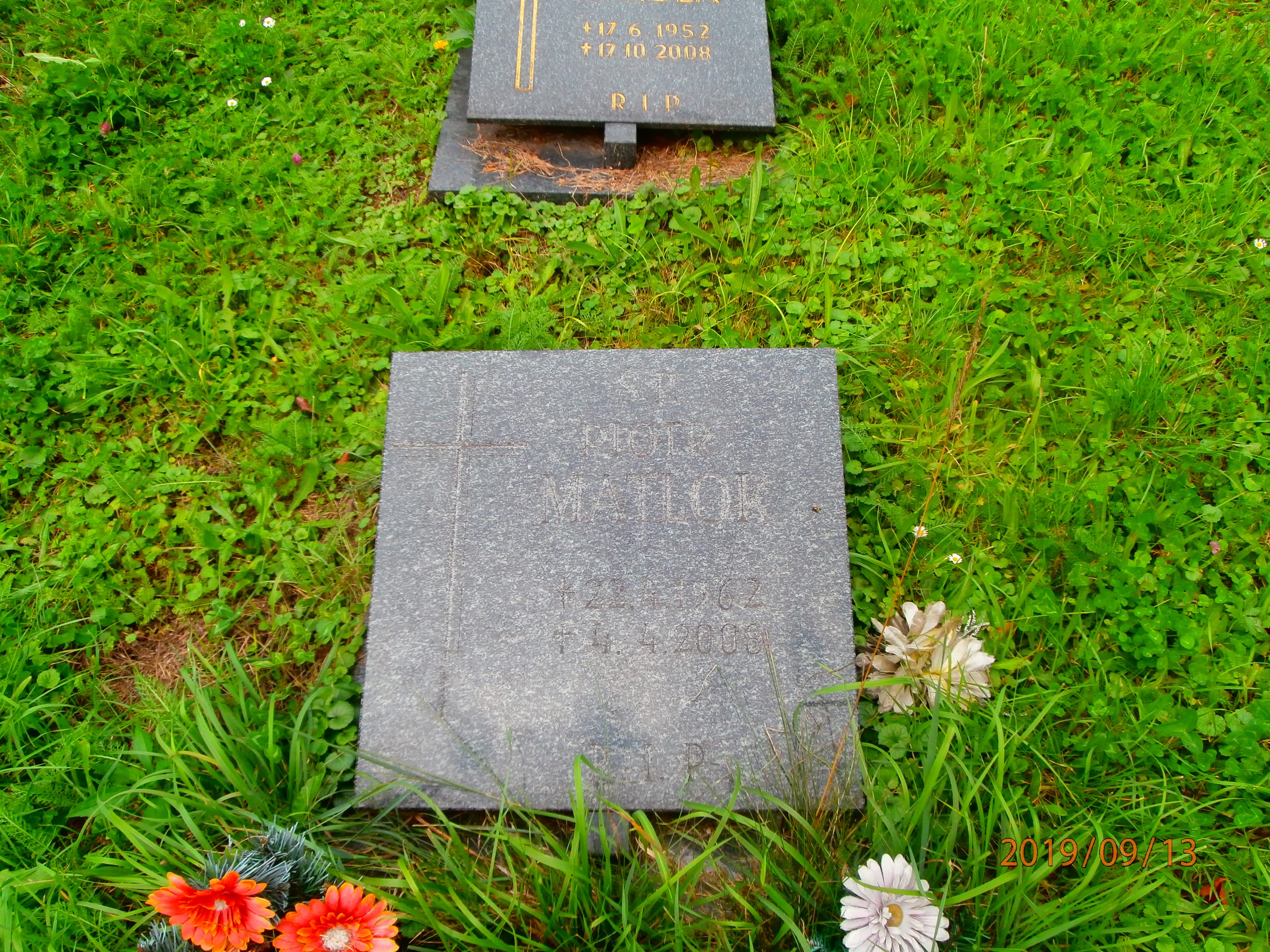 Piotr Matlok 1962 Bytom - Grobonet - Wyszukiwarka osób pochowanych