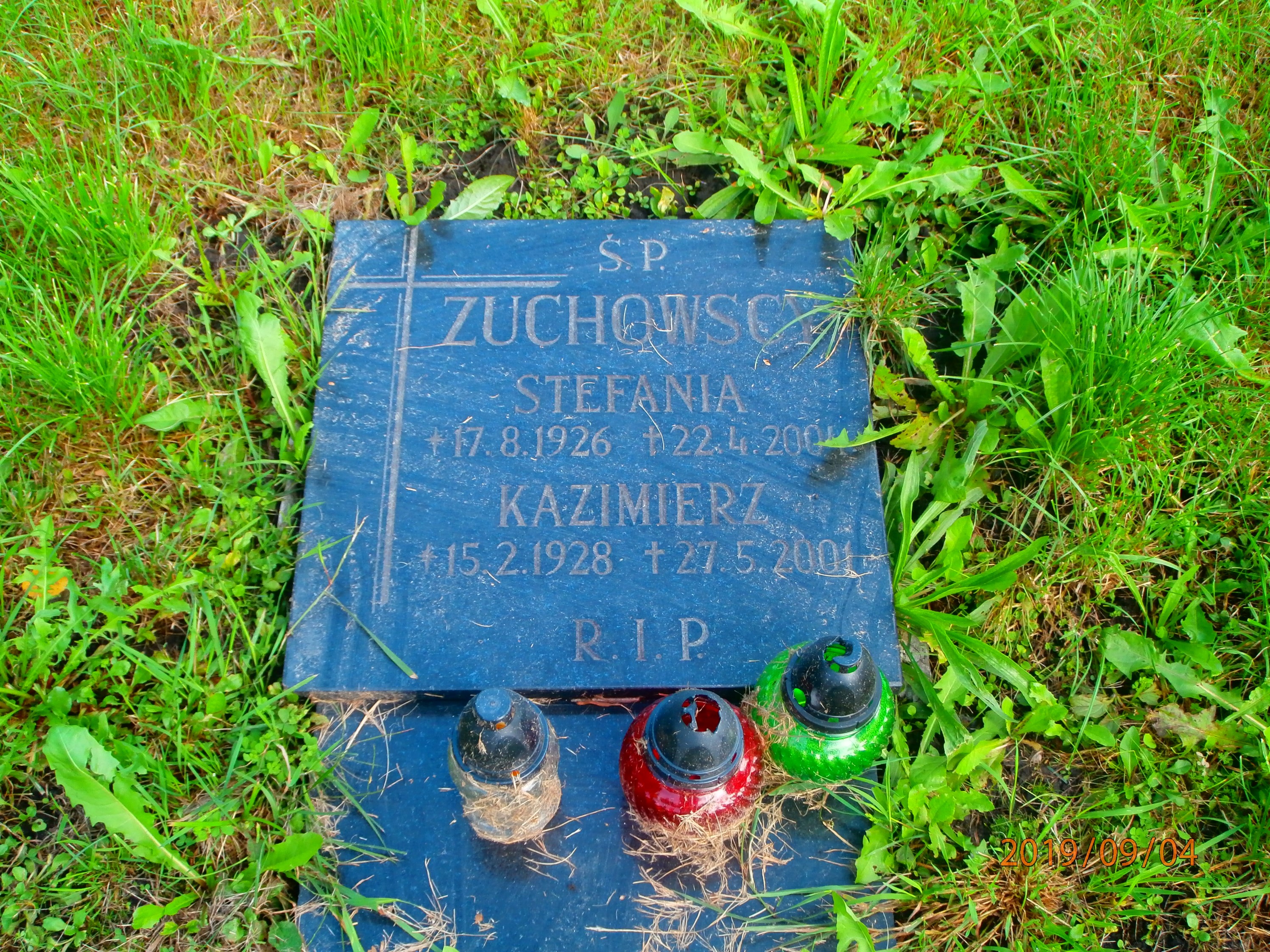 Grób Stefania Żuchowska