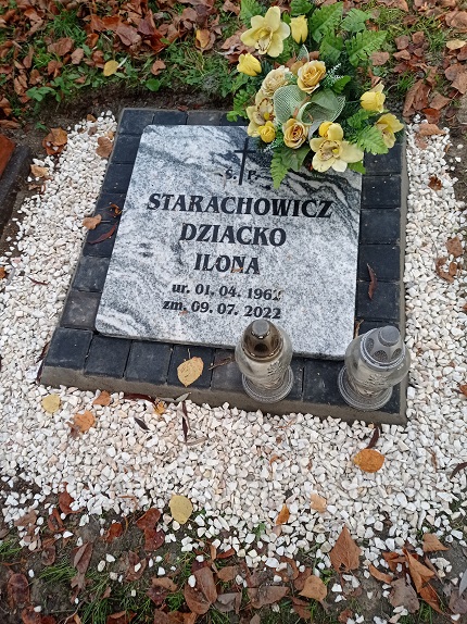 Grób Ilona Dziacko
