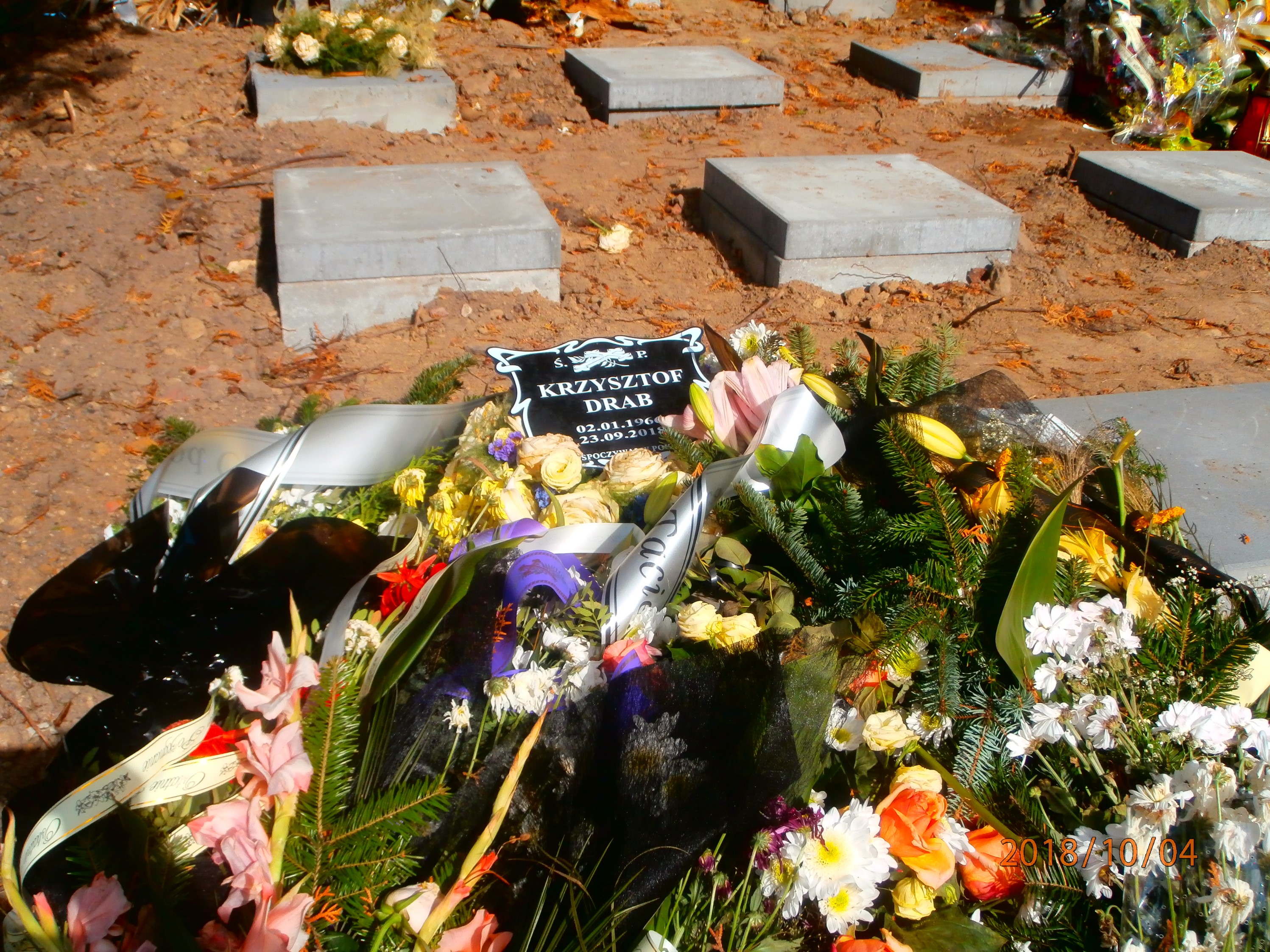 Krzysztof Drab 1966 Bytom - Grobonet - Wyszukiwarka osób pochowanych