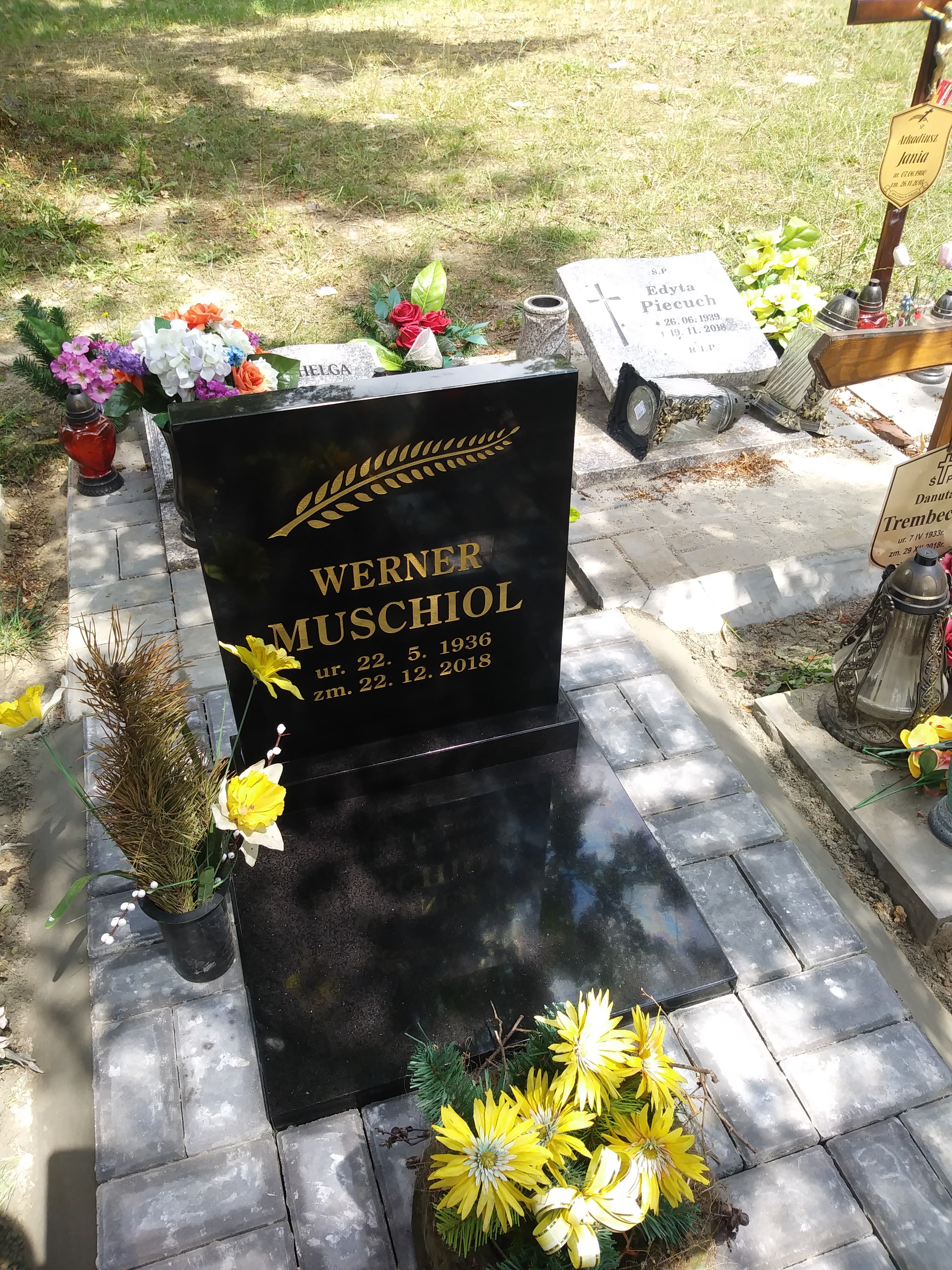 Werner Muschiol 1936 Bytom - Grobonet - Wyszukiwarka osób pochowanych