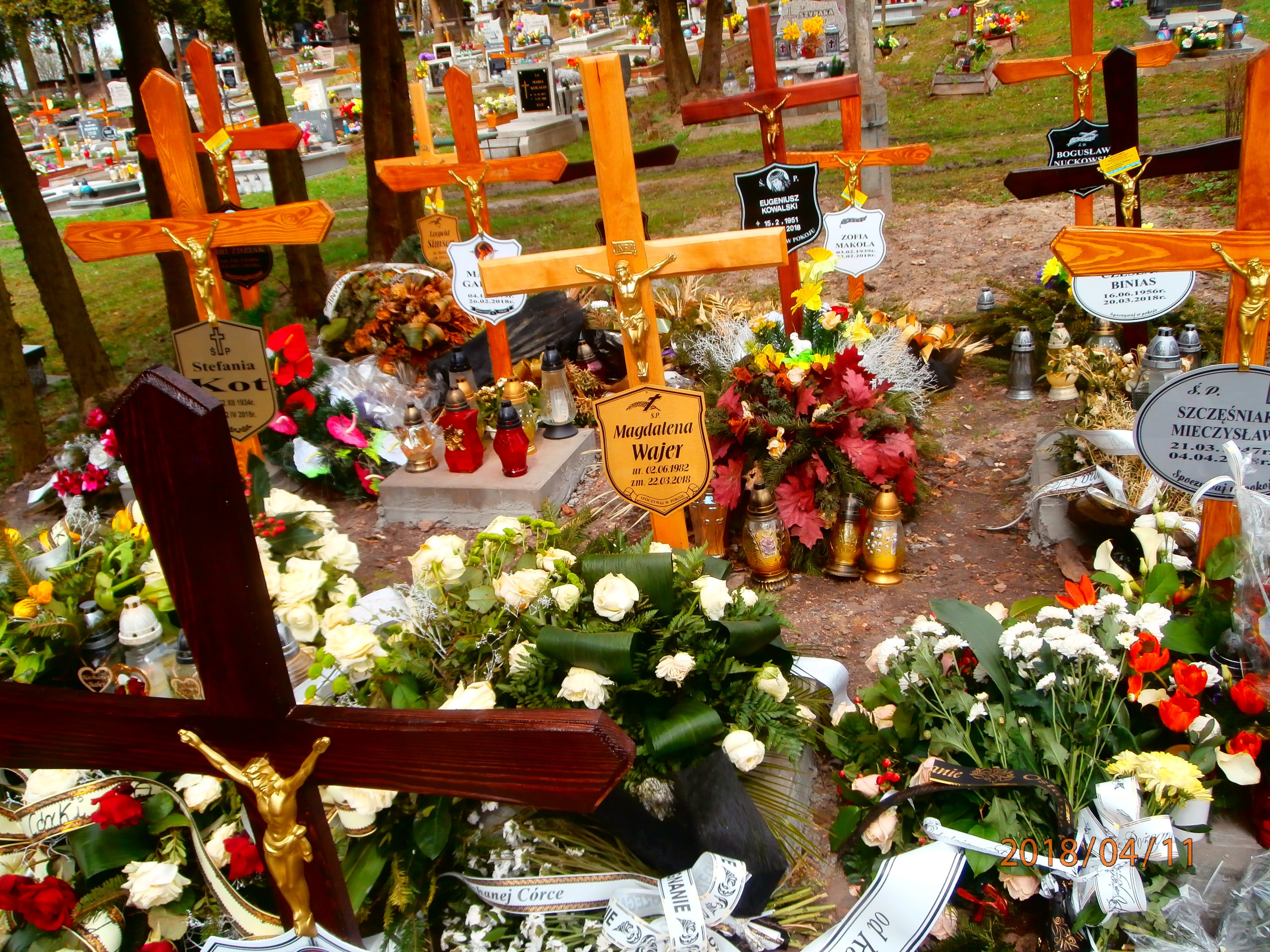Magdalena Wajer 1982 Bytom - Grobonet - Wyszukiwarka osób pochowanych