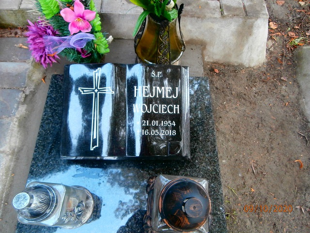 Grób Wojciech Hejmej