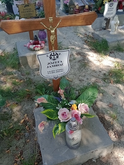 Józefa Jamroz 1949 Bytom - Grobonet - Wyszukiwarka osób pochowanych