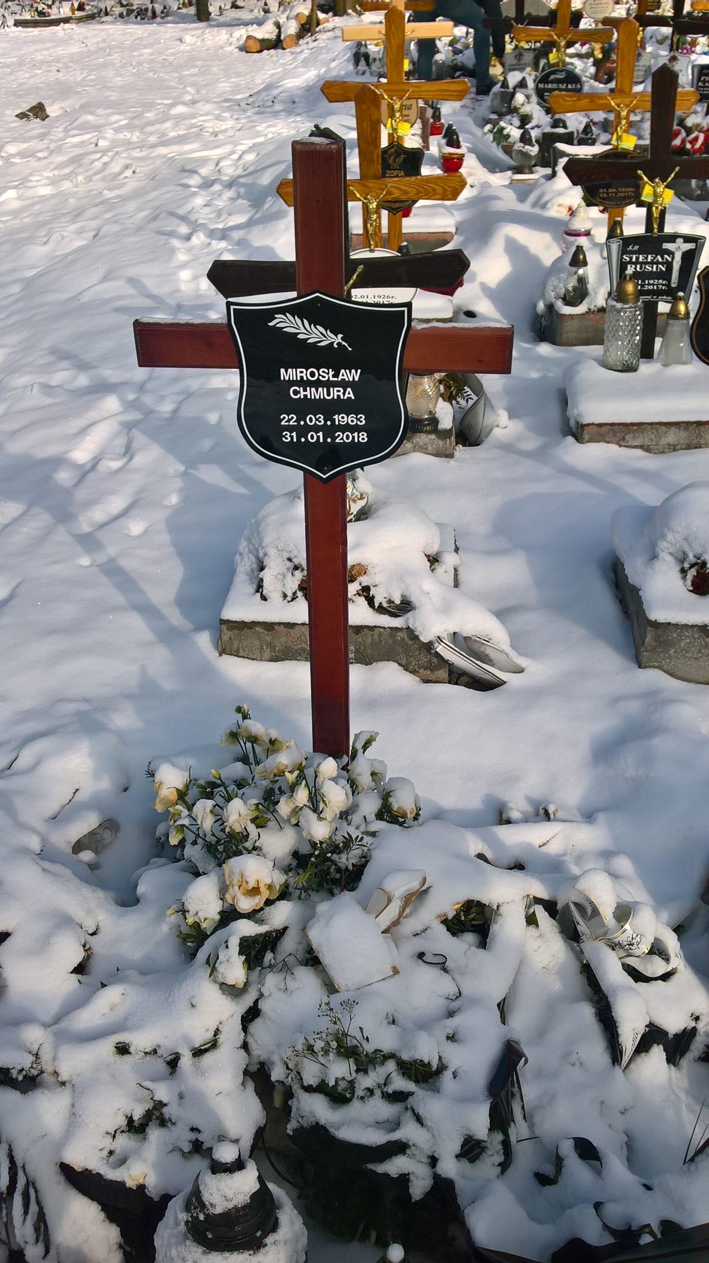 Grób Mirosław Chmura