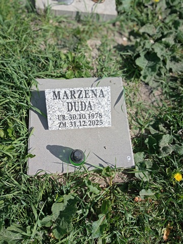 Marzena Duda 1978 Bytom - Grobonet - Wyszukiwarka osób pochowanych