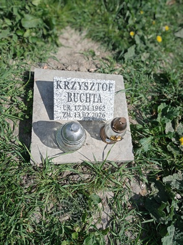 Krzysztof Buchta 1962 Bytom - Grobonet - Wyszukiwarka osób pochowanych