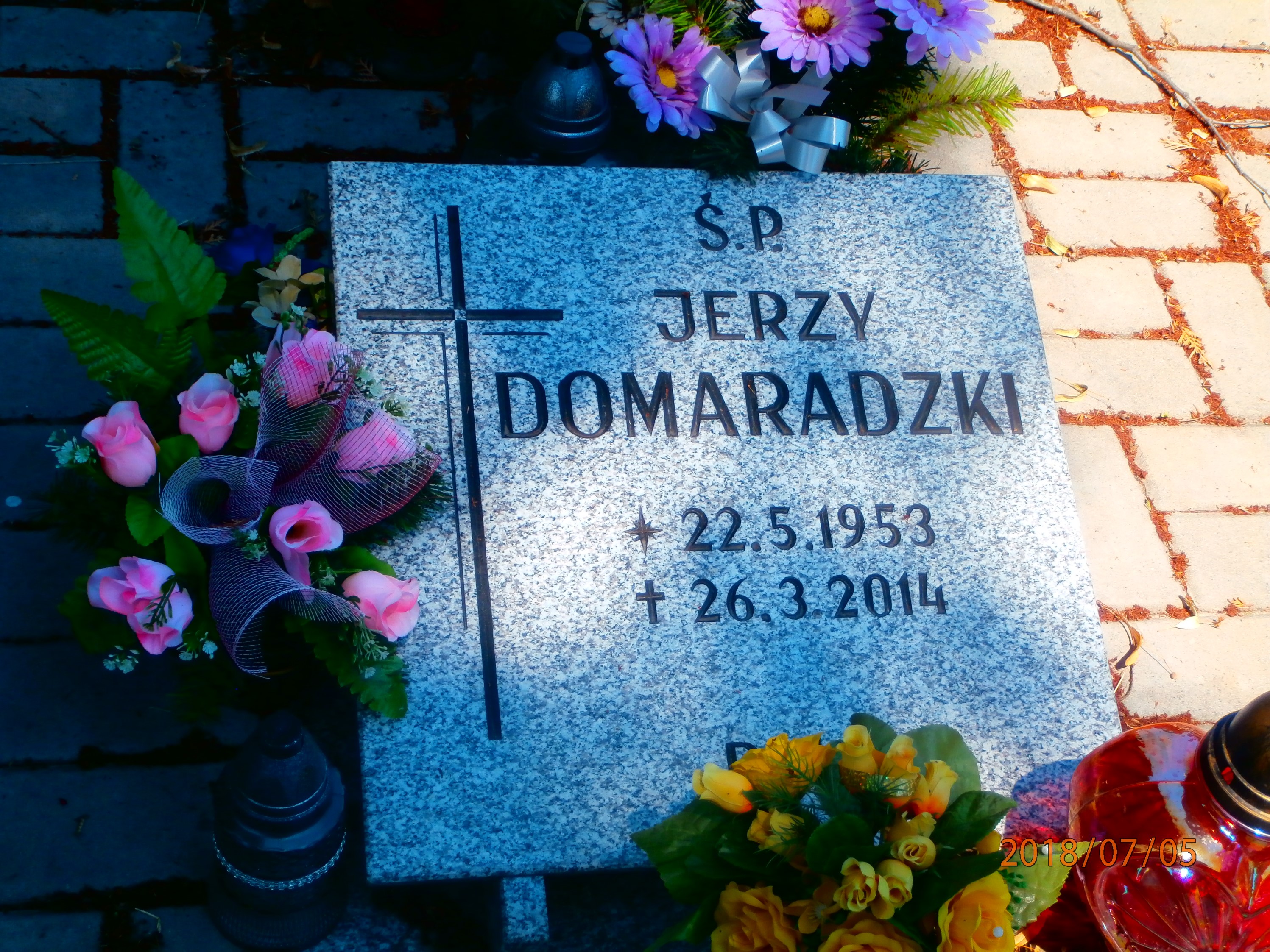 Jerzy Domaradzki 1953 Bytom - Grobonet - Wyszukiwarka osób pochowanych
