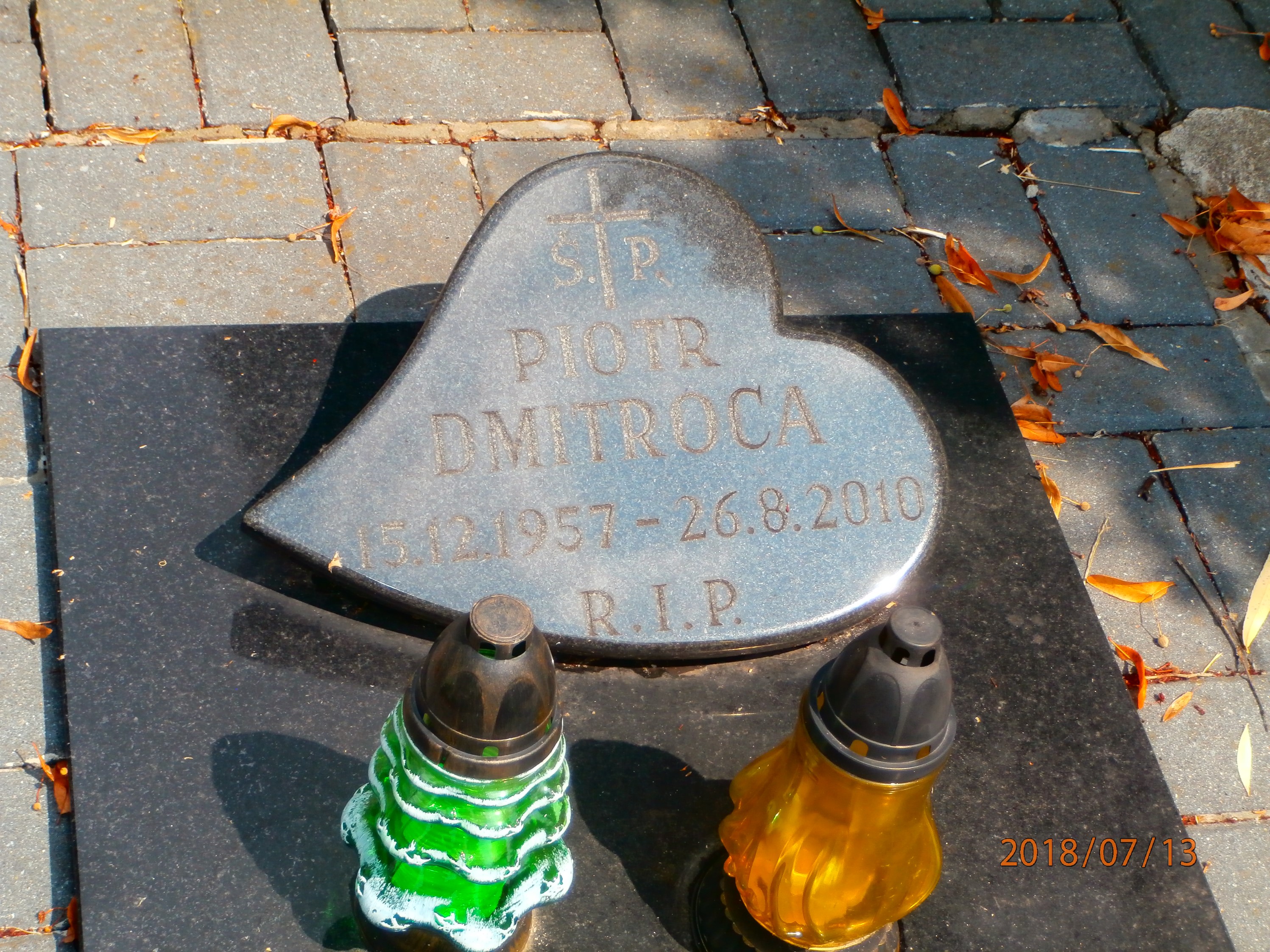 Piotr Dmitroca 1957 Bytom - Grobonet - Wyszukiwarka osób pochowanych