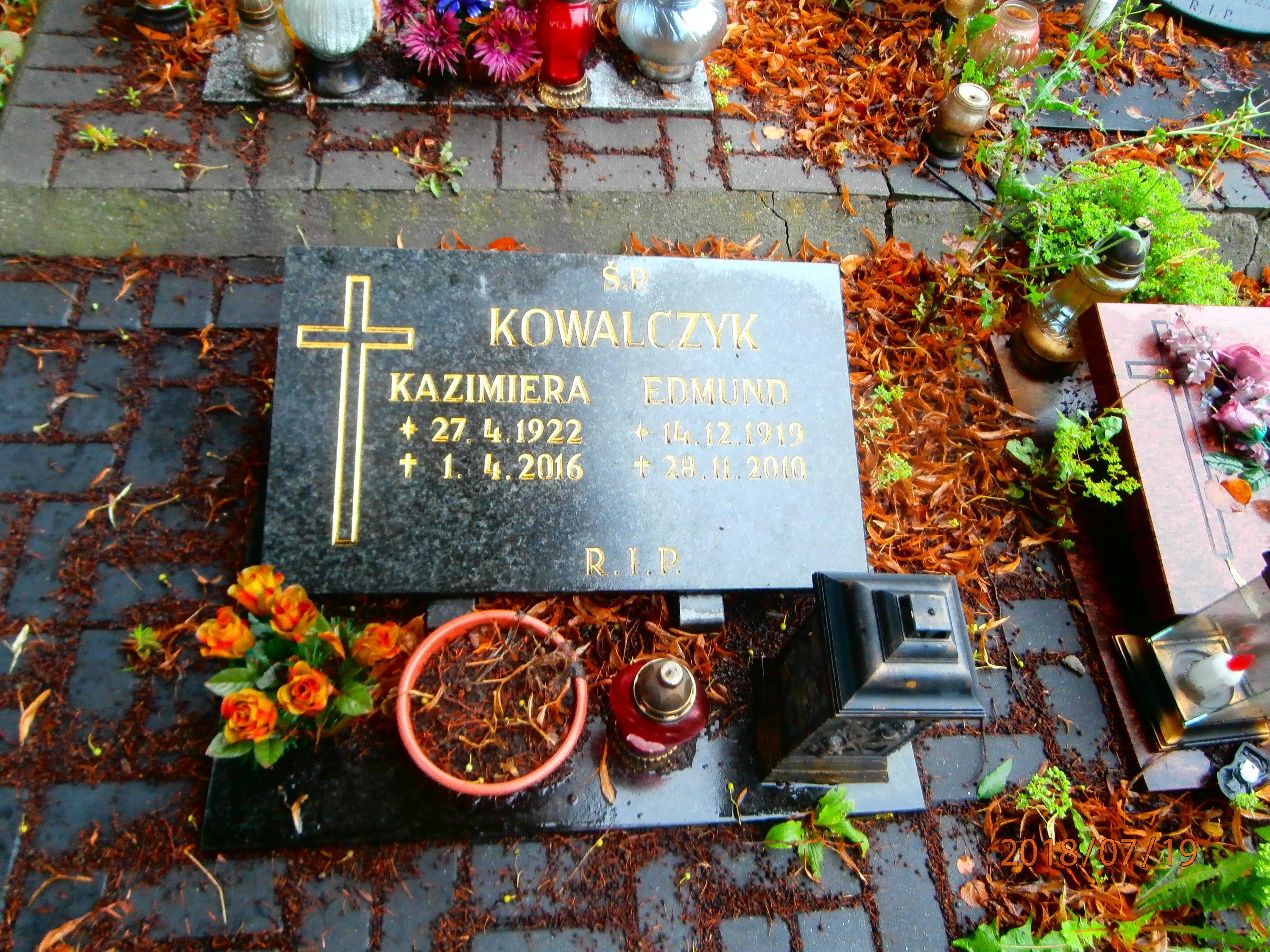 Grób Kazimiera Kowalczyk