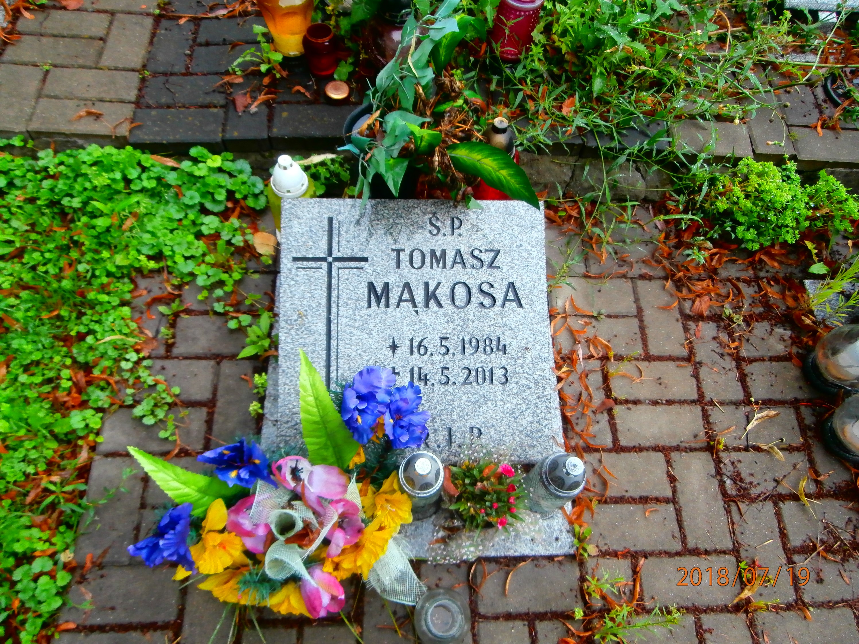 Grób Tomasz Mąkosa