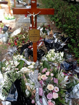 Grób Klaudia Żymełka
