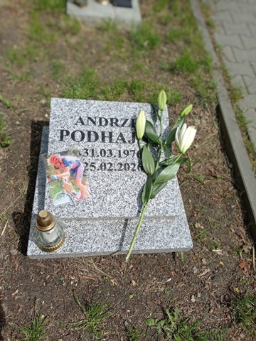 Andrzej Podhajny 1976 Bytom - Grobonet - Wyszukiwarka osób pochowanych