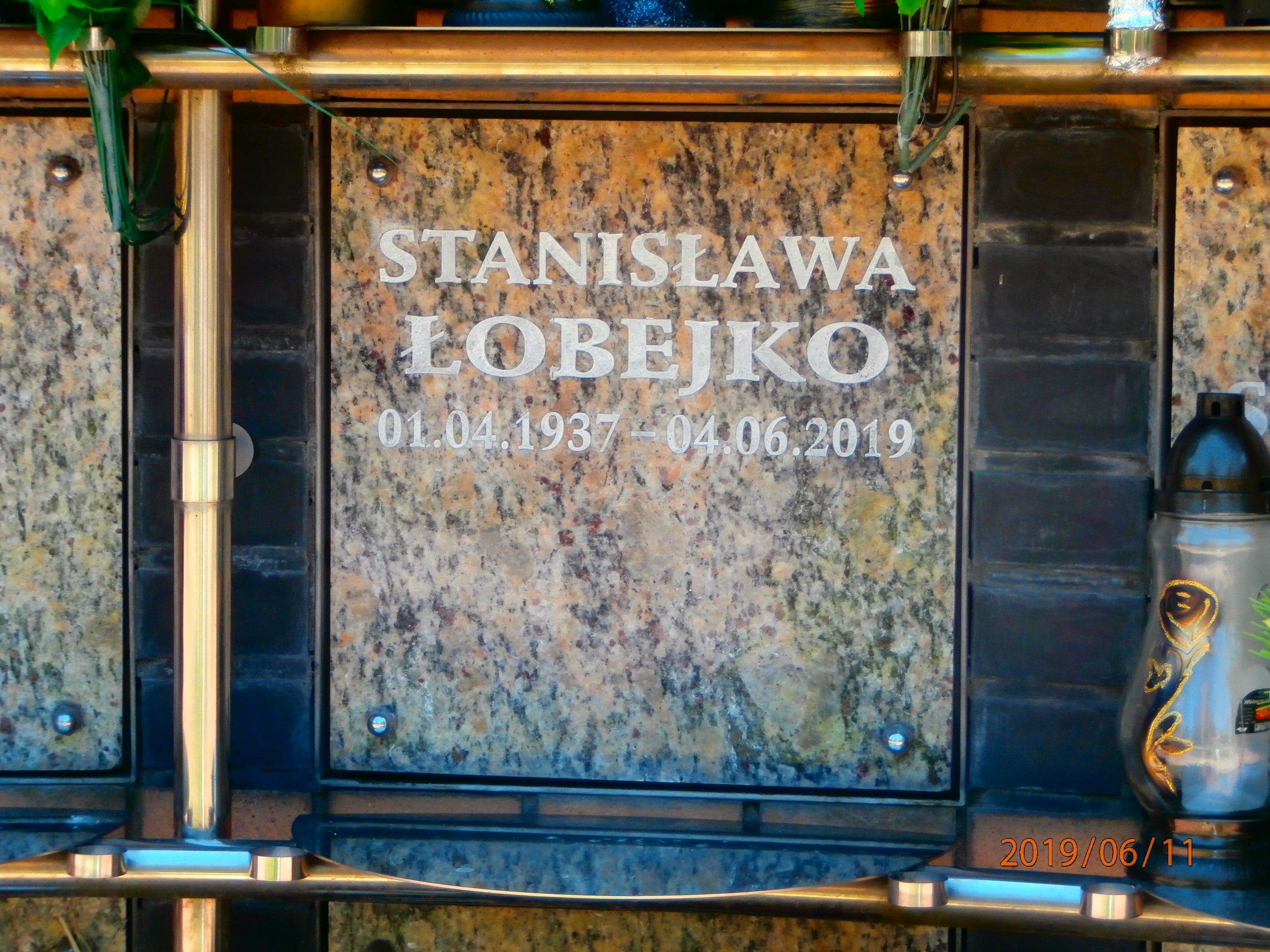 Grób Stanisława Łobejko